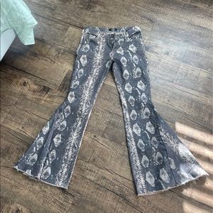 Snakeskin Bell Bottoms